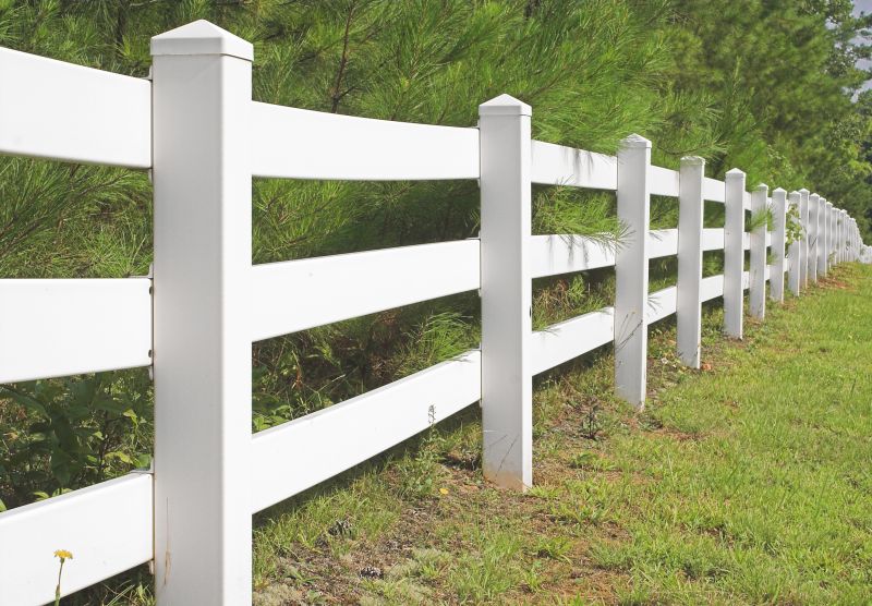Split Rail Fence Staining