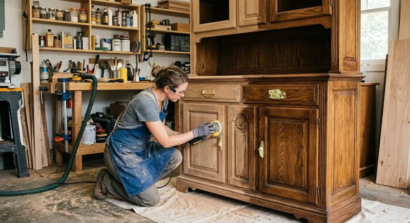 Cabinet Glazing Service in Bloomington, IN